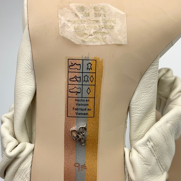 SAM EDELMAN Marlena Ruched Slingback Sandal sz 9.5 - Picture 12 of 12